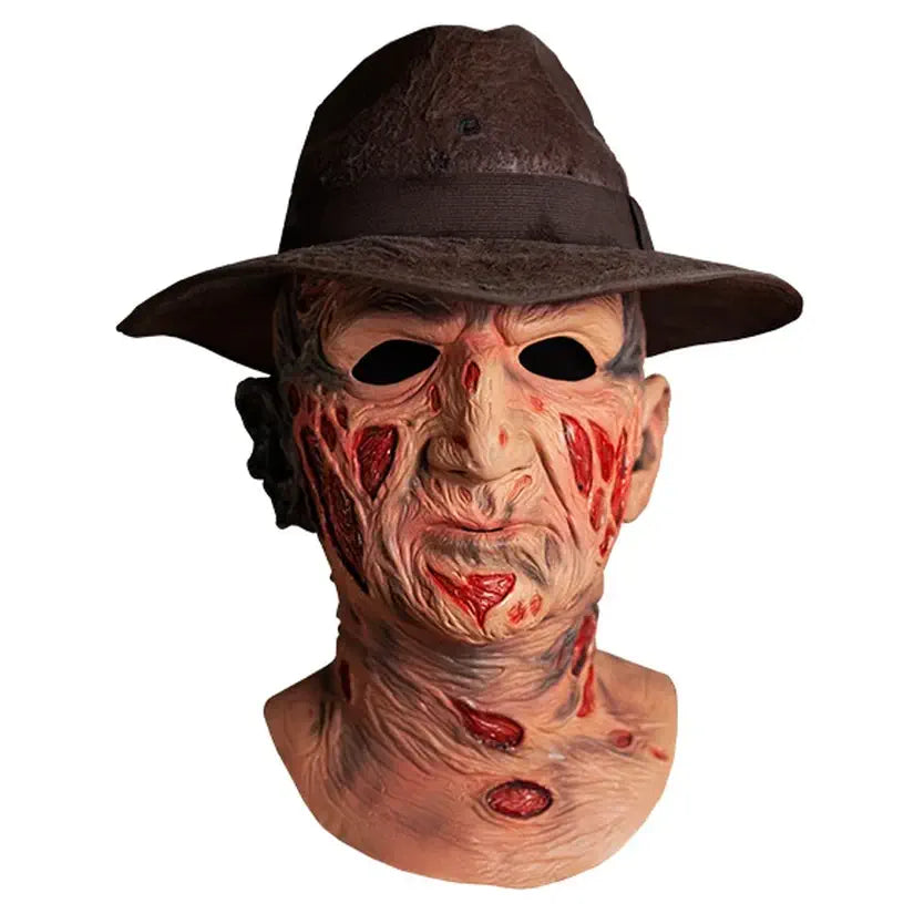 A Nightmare on Elm Street - Deluxe Freddy Krueger Mask with Fedora Hat