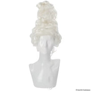 1690's Woman's White Colonial Wig
