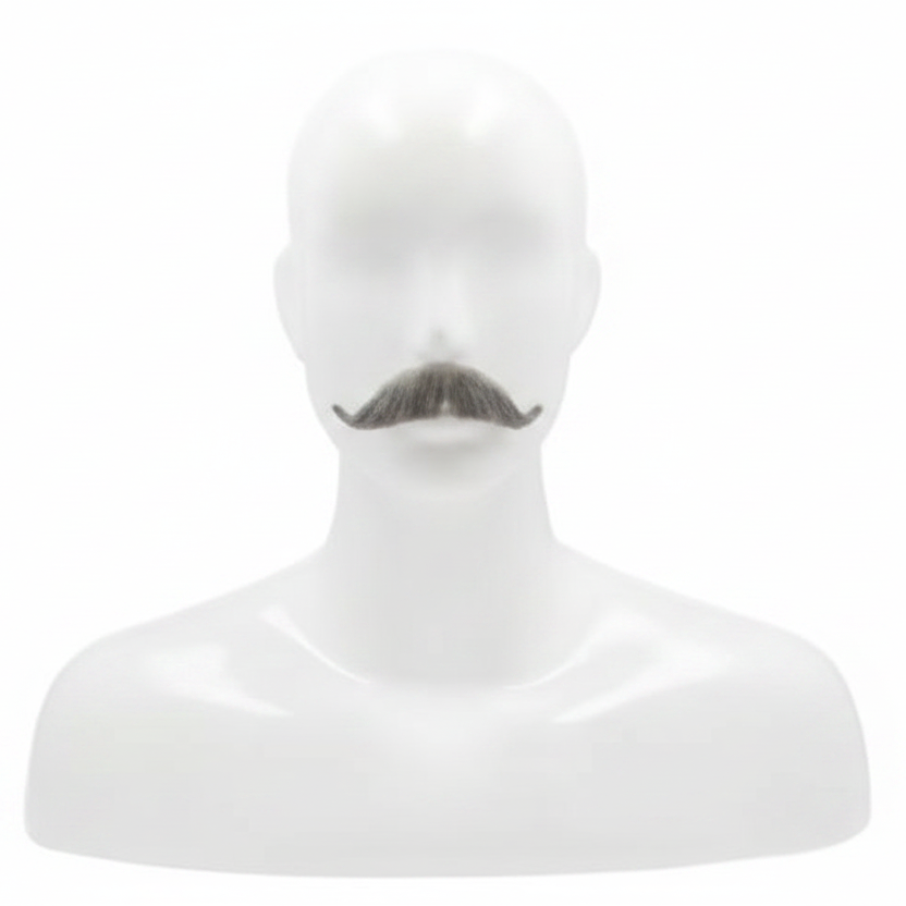 Deluxe Human Hair Edwardian Mustache