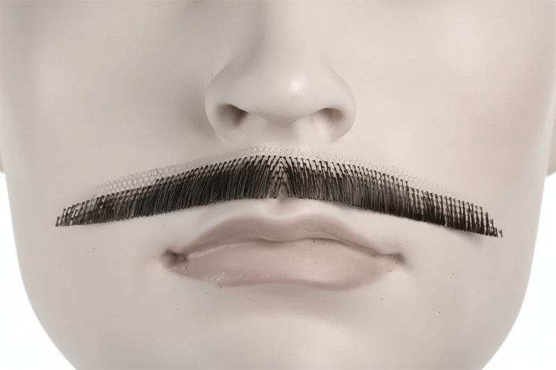 Deluxe Human Hair Errol Flynn Pencil Mustache