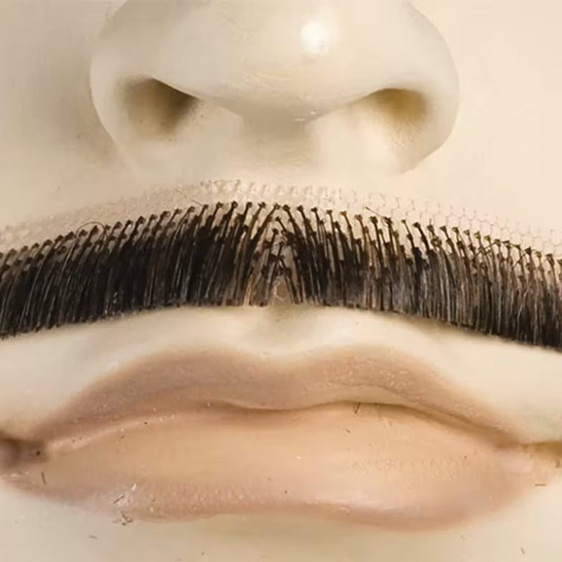 Deluxe Human Hair Errol Flynn Pencil Mustache