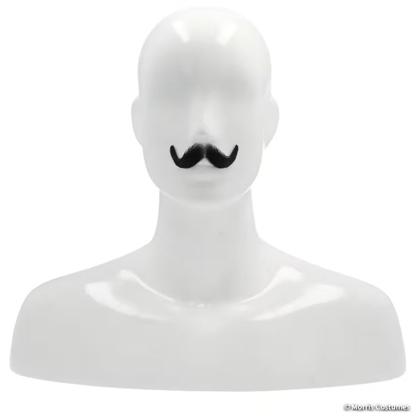 Deluxe Human Hair Small English Mustache