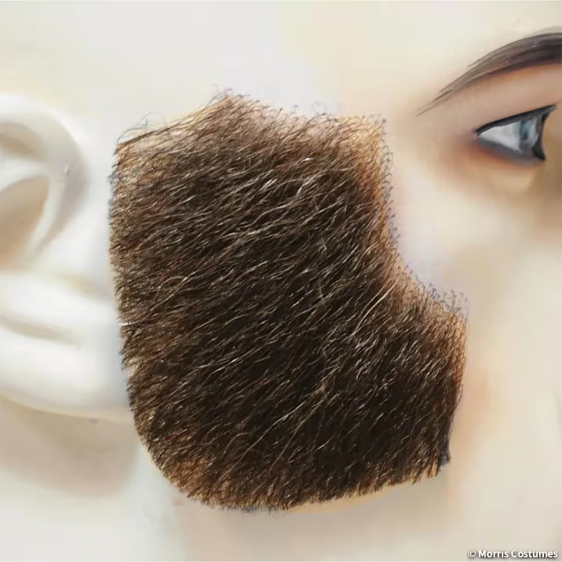 Human Hair Sideburns - Deluxe