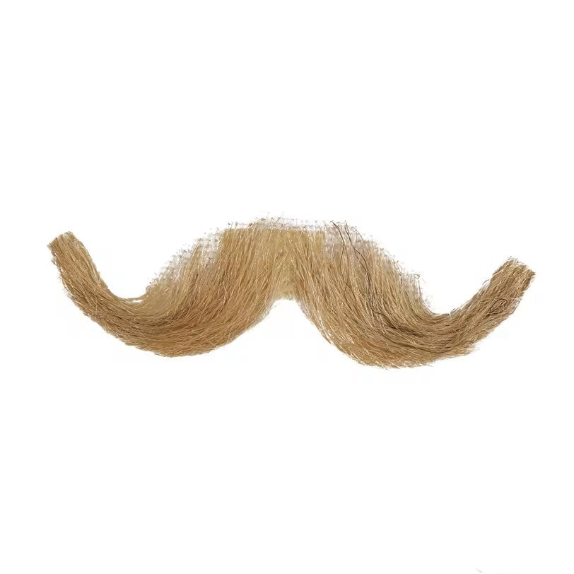 Deluxe Human Hair Small English Mustache