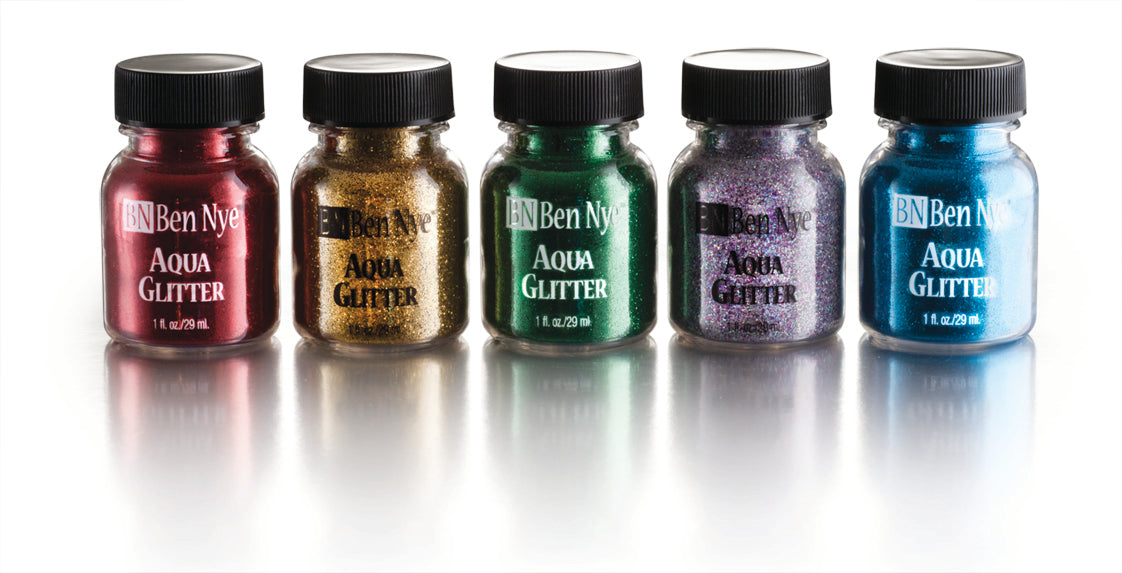 Ben Nye MagiColor Aqua Glitter Paints