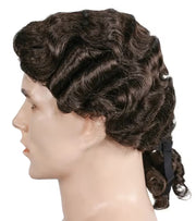 Men's Aristocrat Colonial Wig Brown