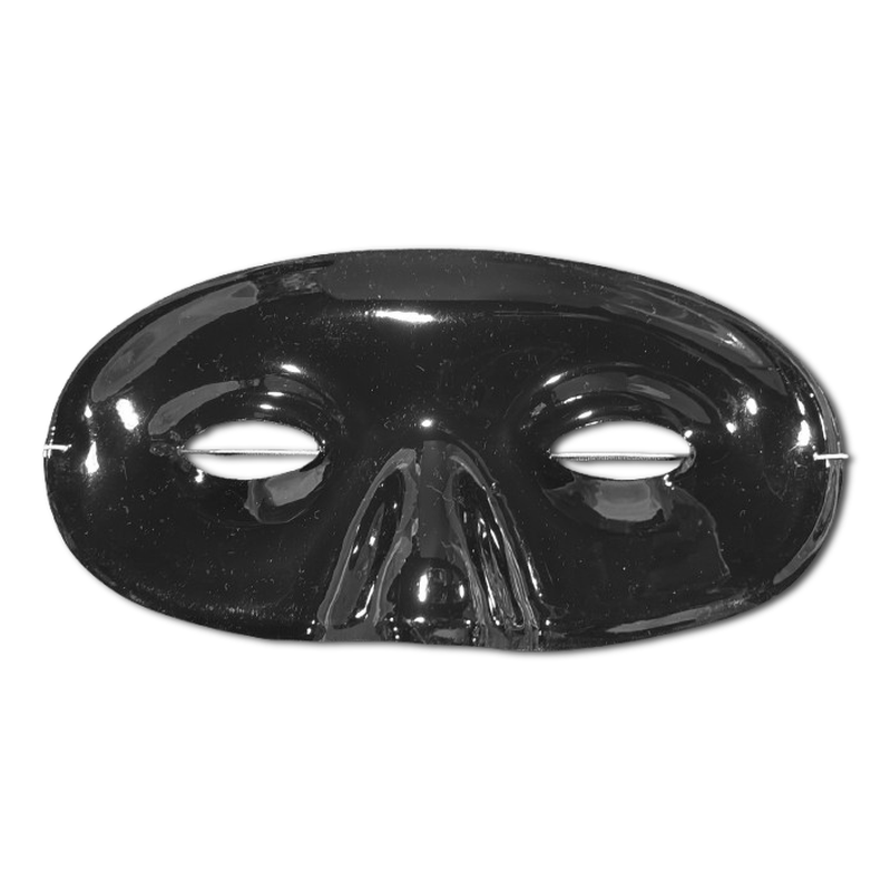 Basic Black Plastic Mask