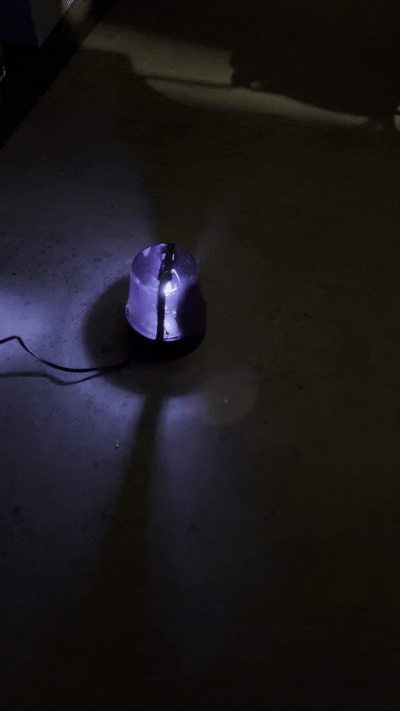 Spinning Police Beacon