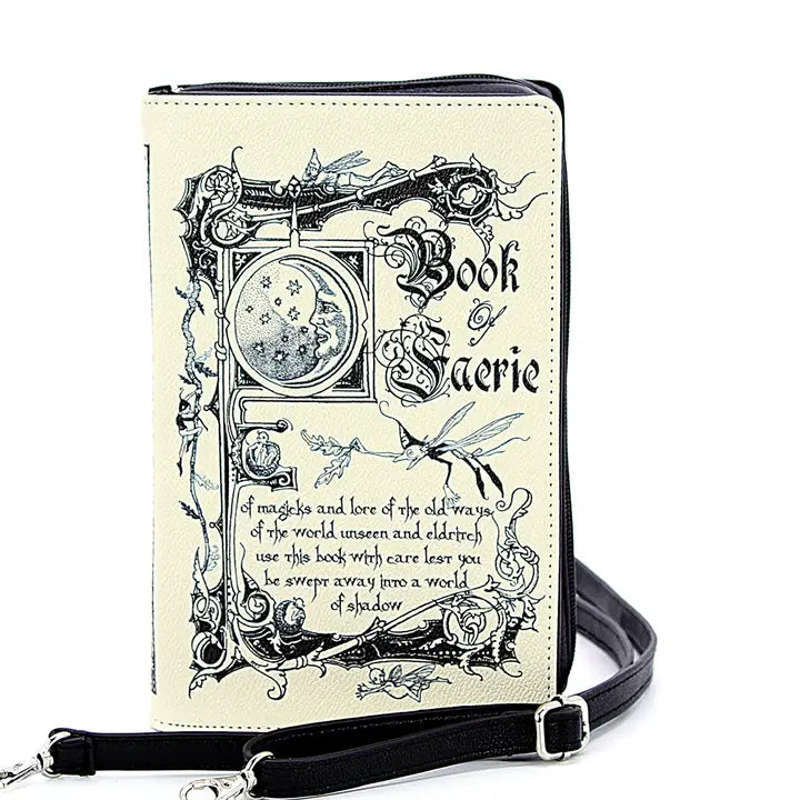 Book of Fairies Clutch Bag