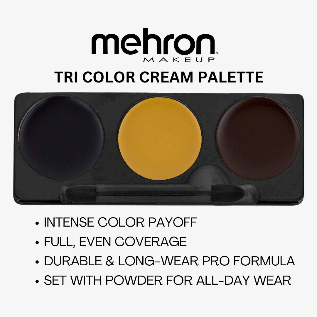 Tri-Color Palettes by Mehron - Bruise