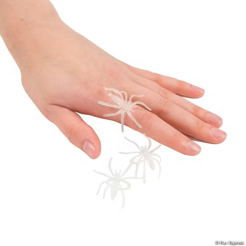 Plastic Spider Rings