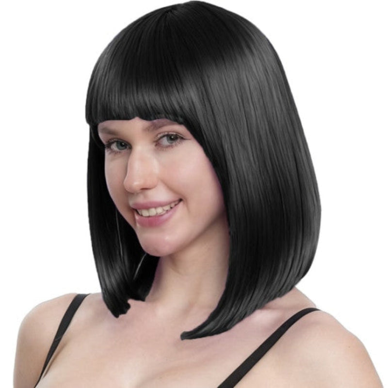 Black Long Bob Wig