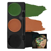 Tri-Color Palettes by Mehron - Camouflage