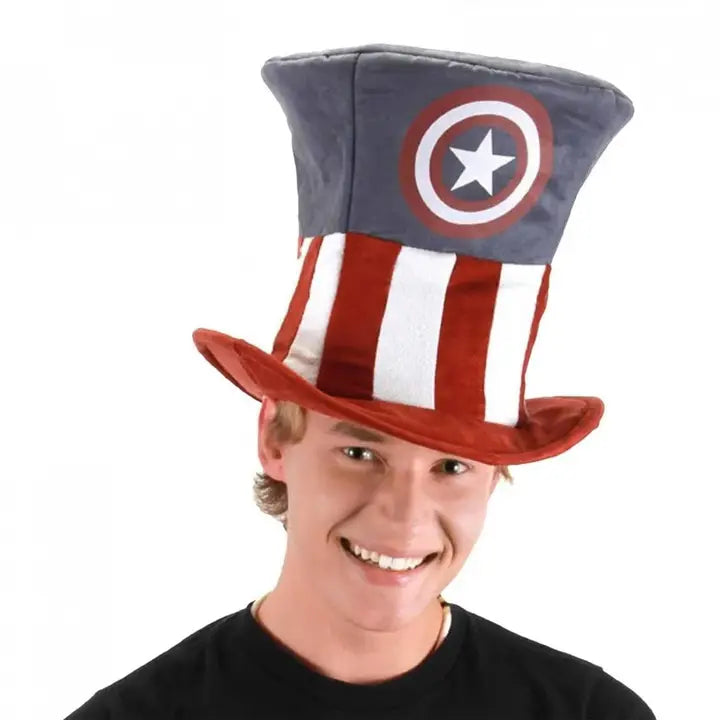 Captain America Costume Top Hat