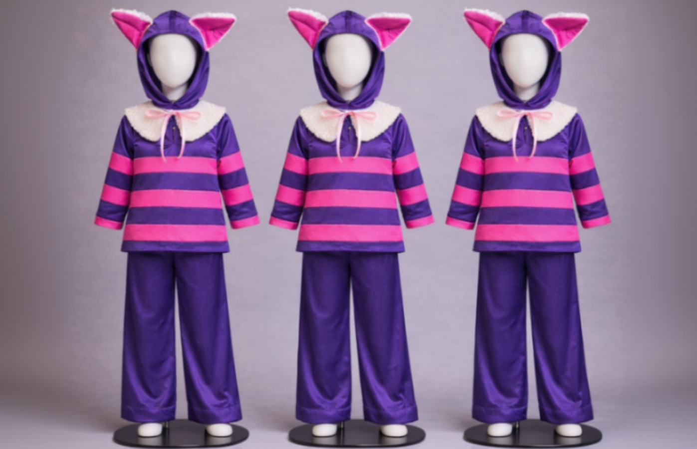 Trio of Cheshire Cats