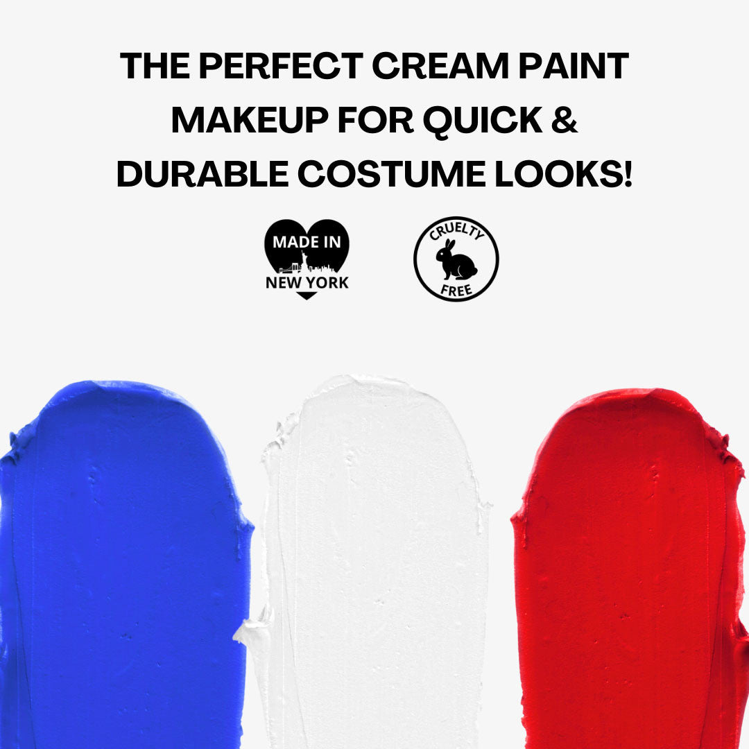 Clown Makeup Tri-Color Palette