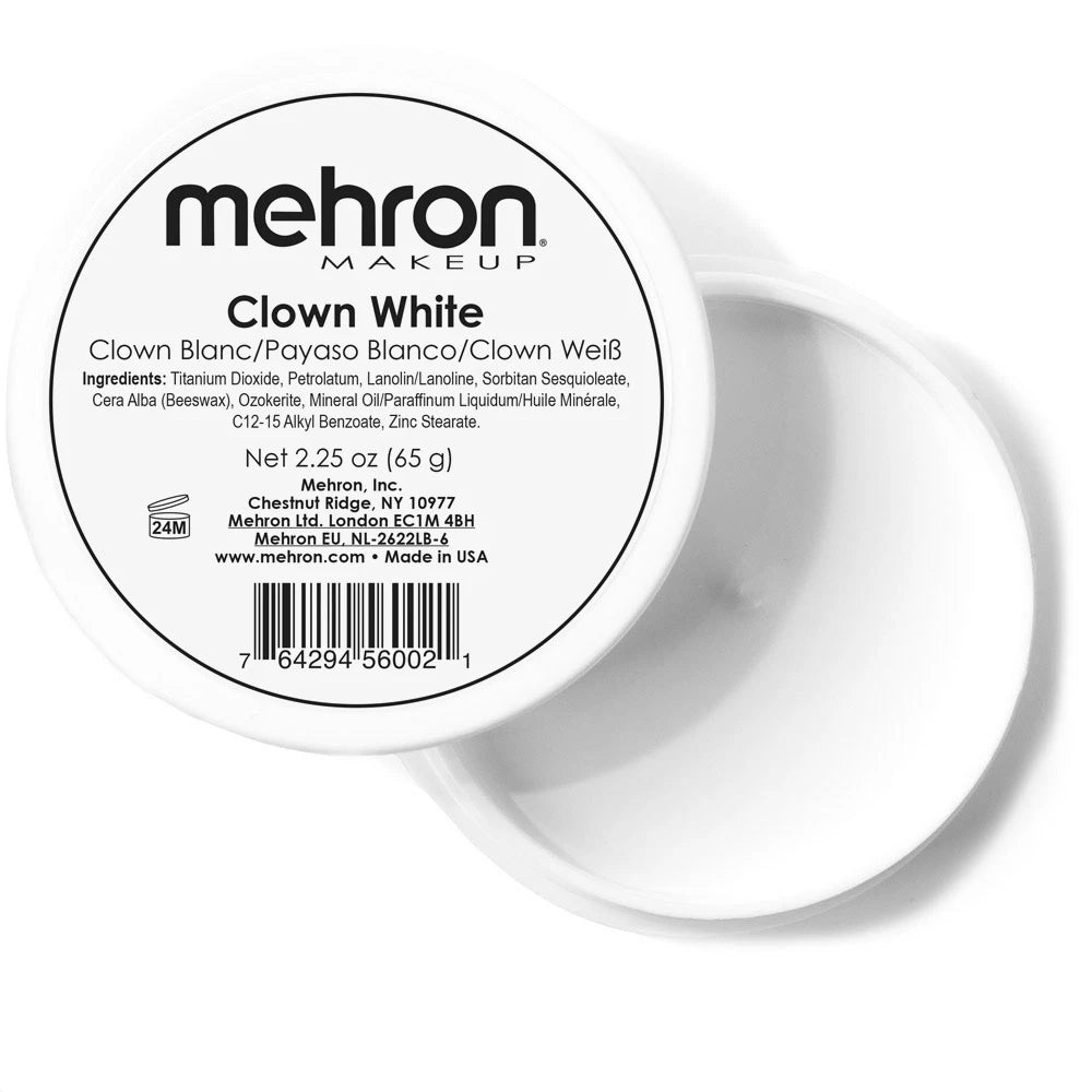 Mehron Clown White Clown Makeup