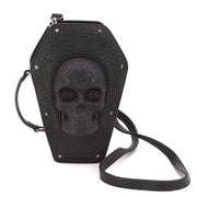 Coffin Bag with Protruded Skull