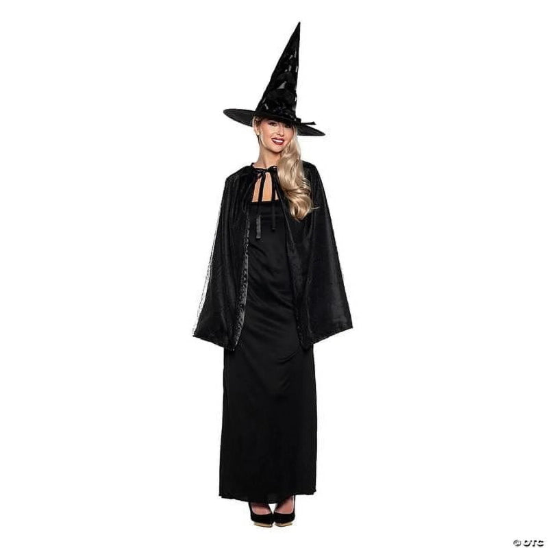 Witch Cape and Hat Set Adult