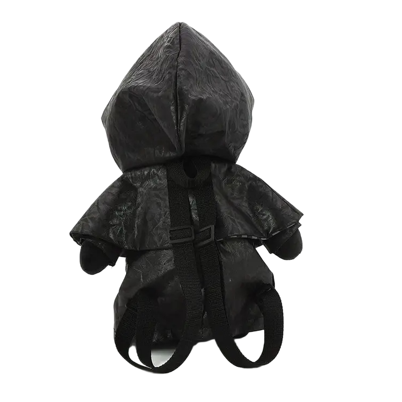 Cracked Eyes Plague Doctor Plush Backpack