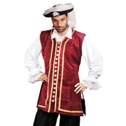 Captain Easton Red Vest Adult