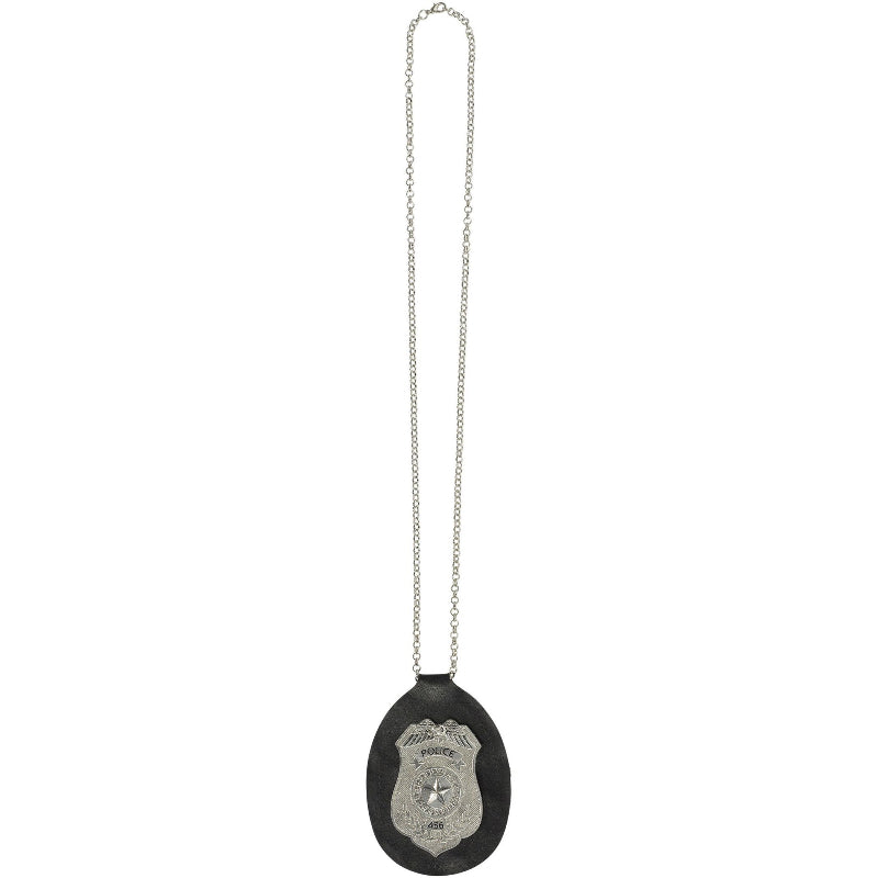Police Badge on Chain
