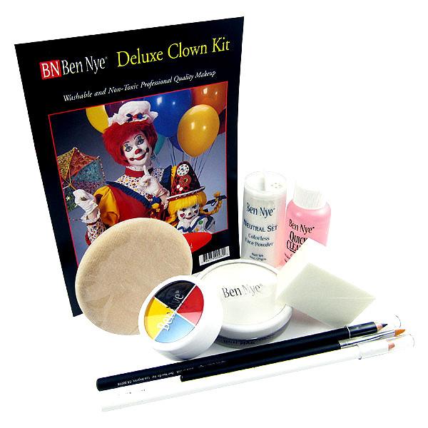 Ben Nye Clown Makeup Kit - Deluxe (DK-1)