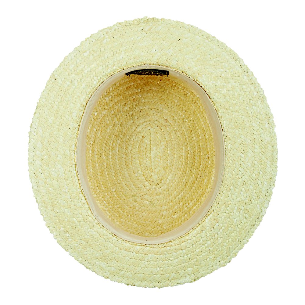 Deluxe Straw Skimmer/Boater Hat