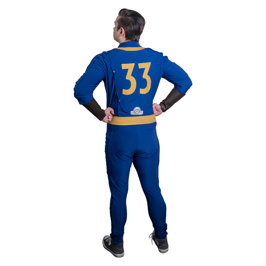 Fallout Series Vault 33 Vault Boy Adult Costume