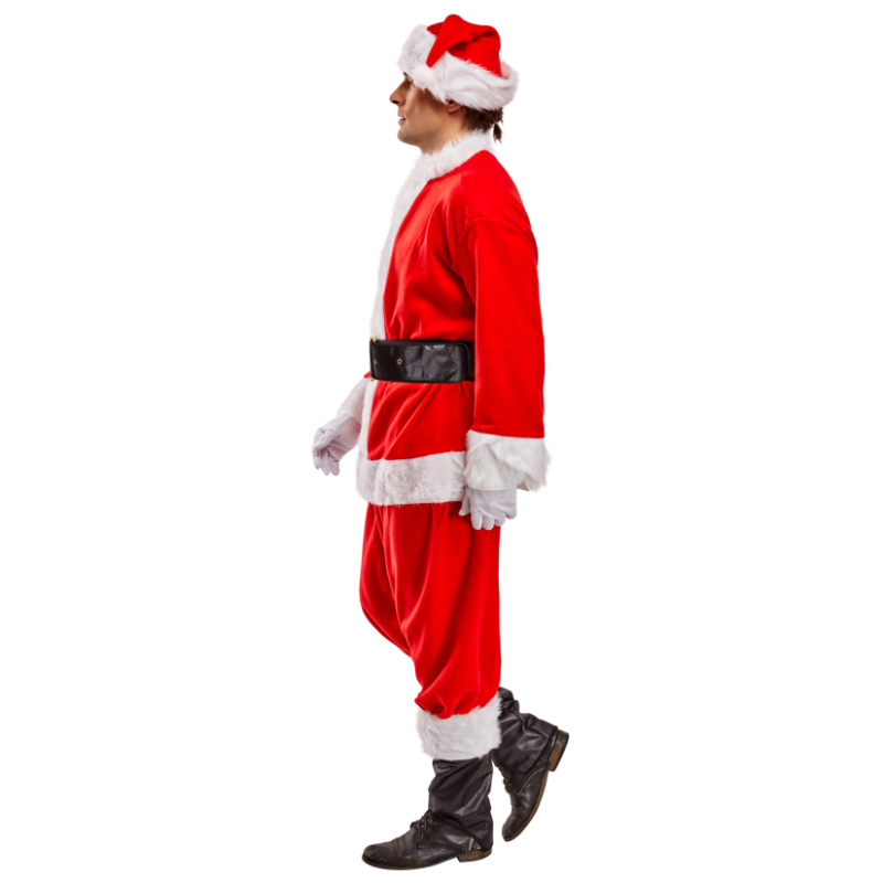 Santa Suit Flannel 6 Piece