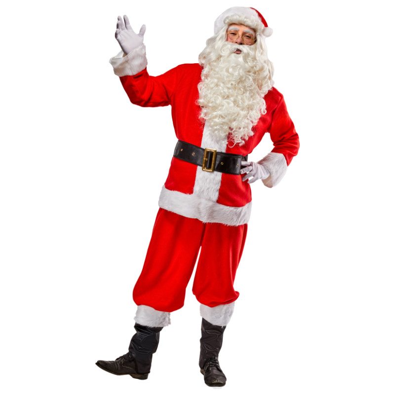 Santa Suit Flannel 6 Piece