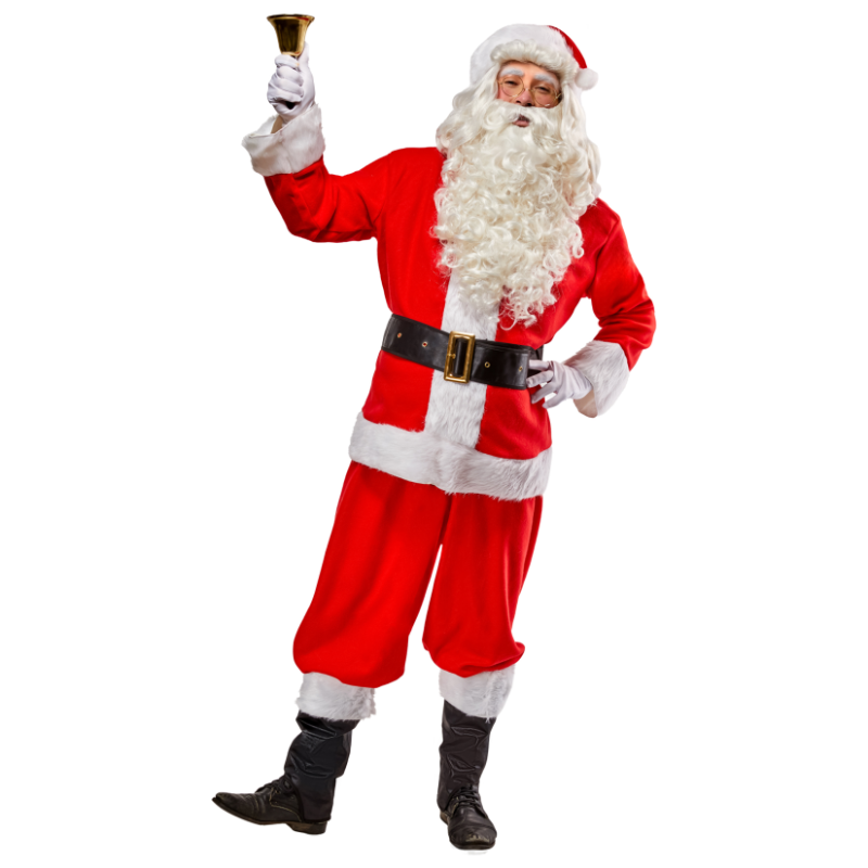 Santa Suit Flannel 6 Piece