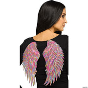 Sequin Wings Rainbow Multi-Color Adult