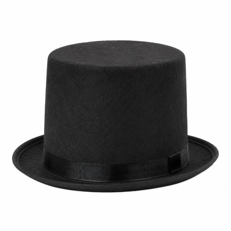 Top Hat Felt Black