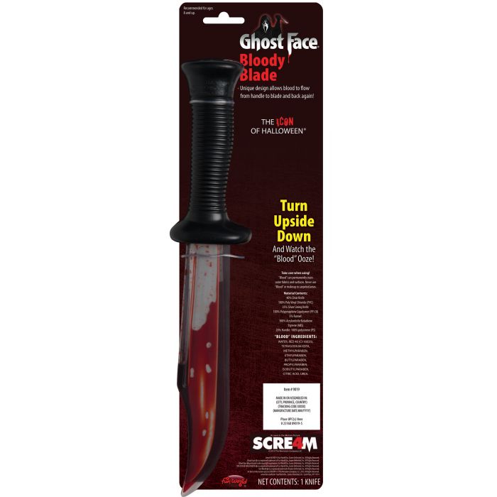 Scream Bloody Blade Knife