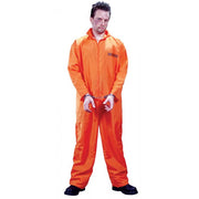 Got Busted Orange Prison Jumpsuit Costume for Adults