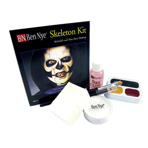 Ben Nye Skeleton Makeup Kit (HK-4)