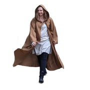 Adult Hooded Robe with Sleeves - Wizard, Monk or Space Robe