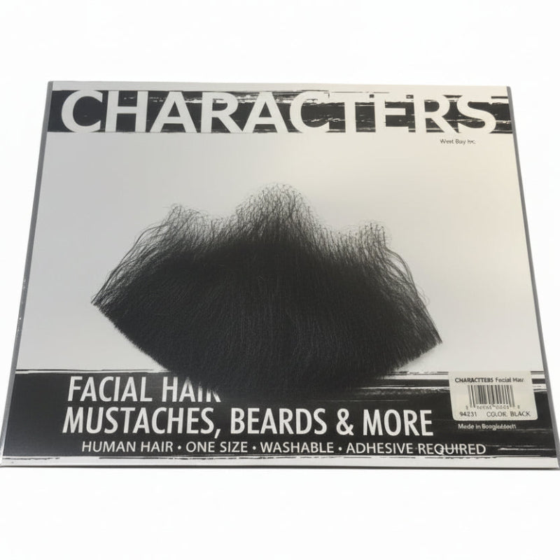 Human Hair 3 Point Beard