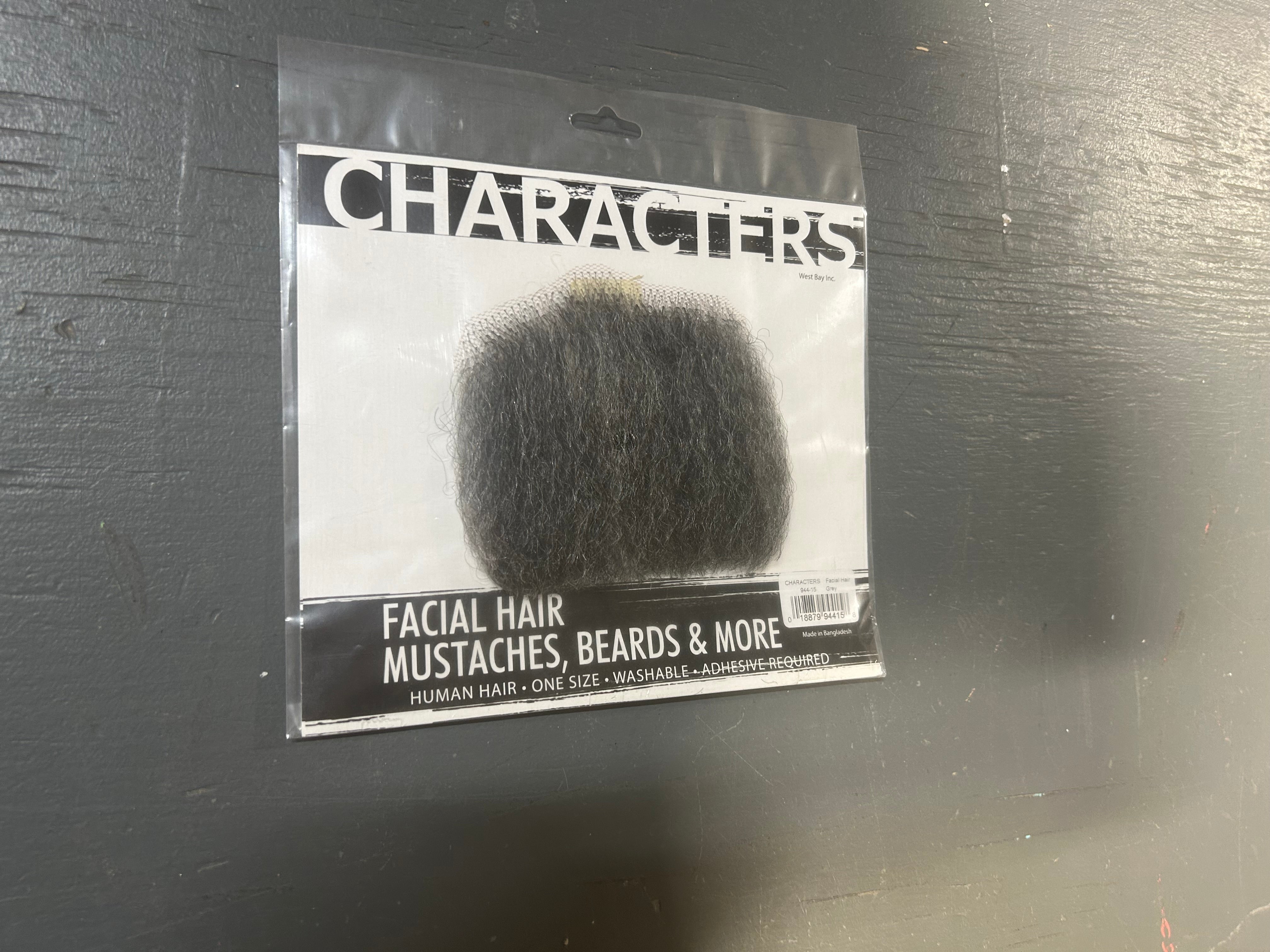 Human Hair Goatee 1 Point