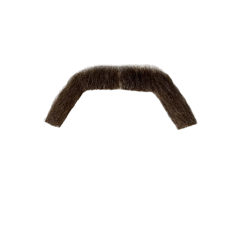 Light Brown Synthetic Zapata Moustache