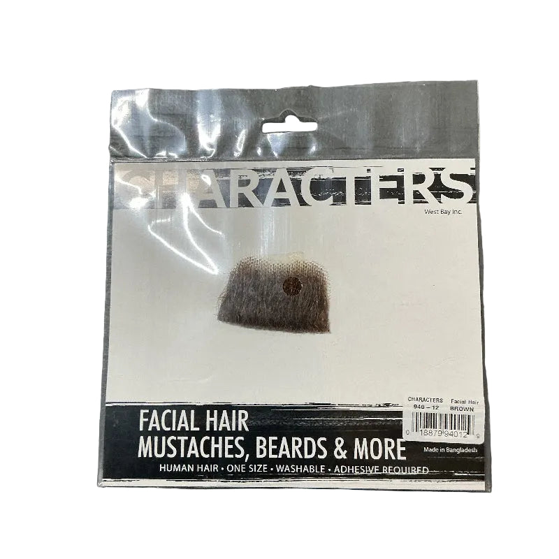 Human Hair Mustache Toothbrush #940