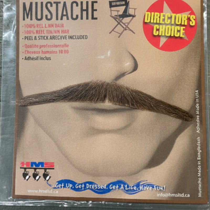 Human Hair Mustache Movie Star