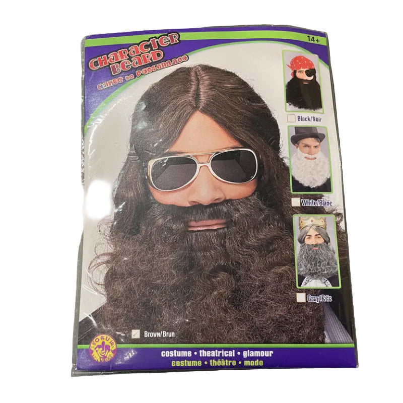 Curly Character Beard