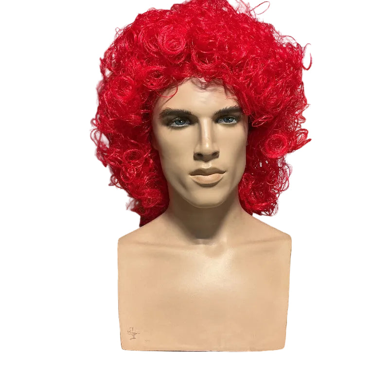 Long Unisex Curly Clown Wig