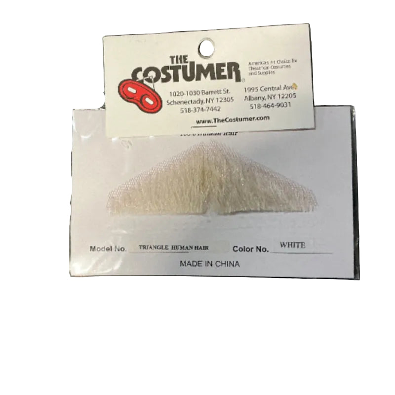 Deluxe Human Hair Triangle Mustache