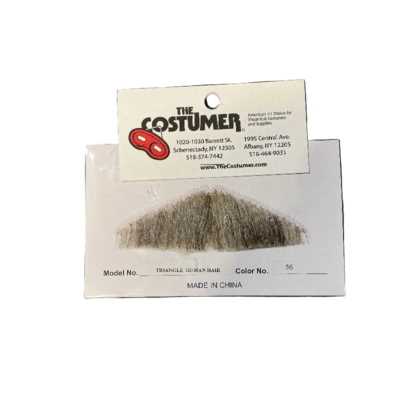 Deluxe Human Hair Triangle Mustache