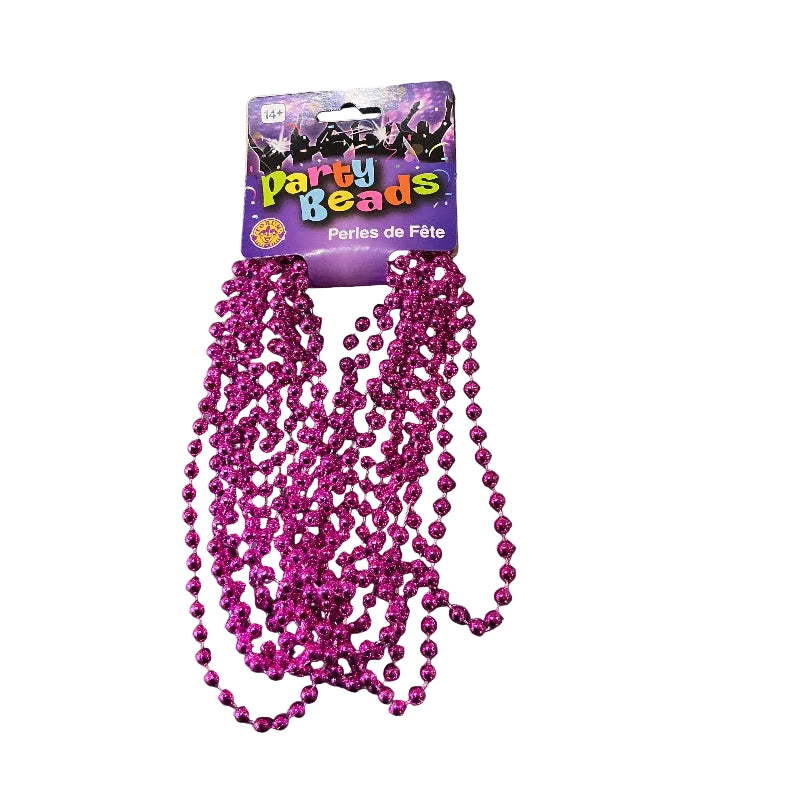 Mardi Gras Beads - 6 Pack
