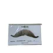 Light Gray Synthetic Hair Edwardian Moustache