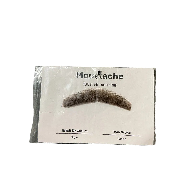 Human Hair Moust Small Downturn